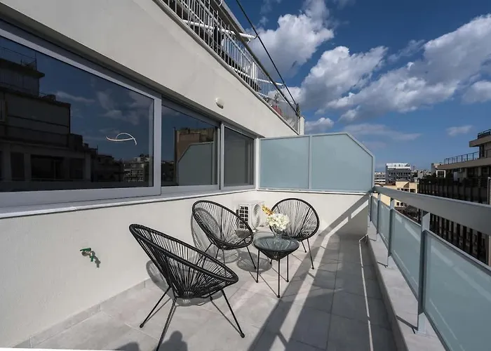 Estia Premium - Valouritou 25 Big Balcony Appartamento Salonicco